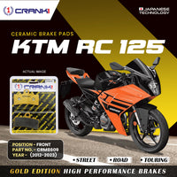 Ceramic Brake Pads For KTM RC 125 (2012-2023) - Front - CRM8609 - 1 Set