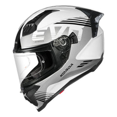 Korda Evo Artemis Helmet - Gloss White/Grey