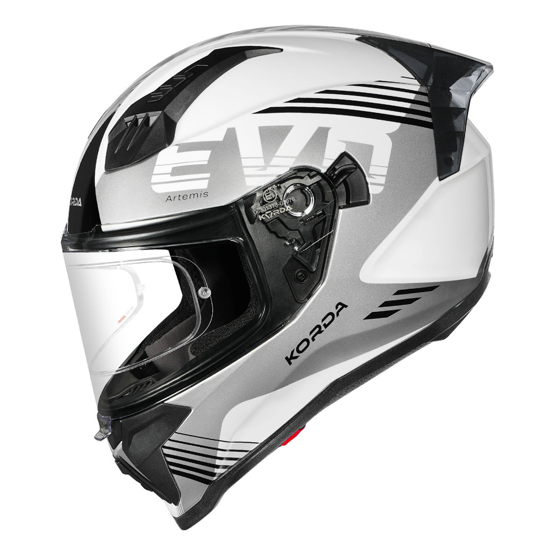 Korda Evo Artemis Helmet - Gloss White/Grey