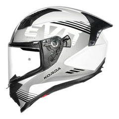 Korda Evo Artemis Helmet - Gloss White/Grey