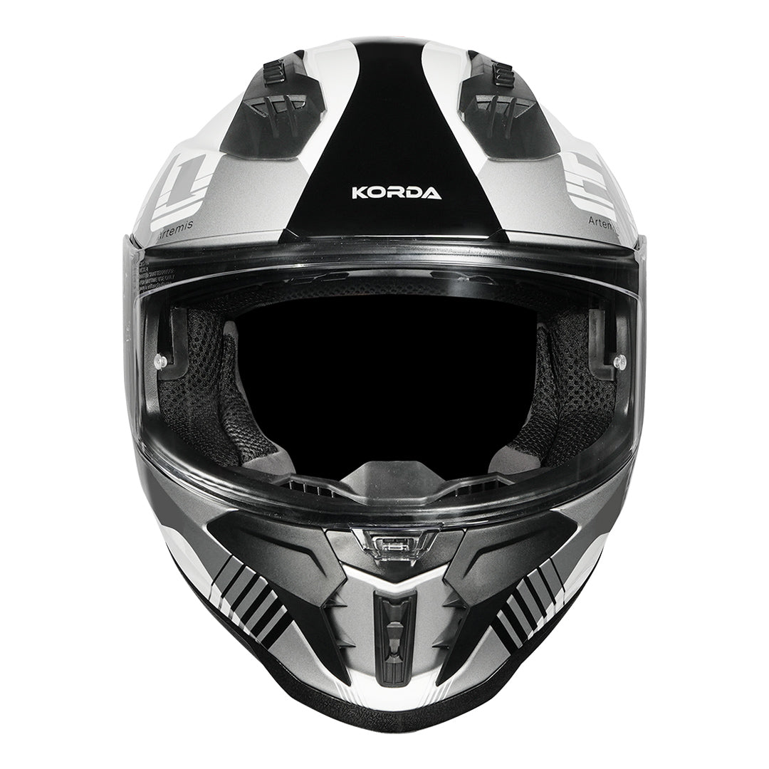 Korda Evo Artemis Helmet - Gloss White/Grey