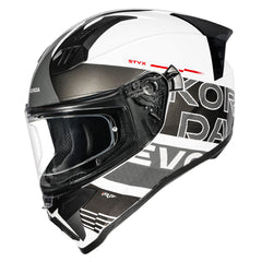 Korda Evo Styx Helmet - Gloss White|Grey
