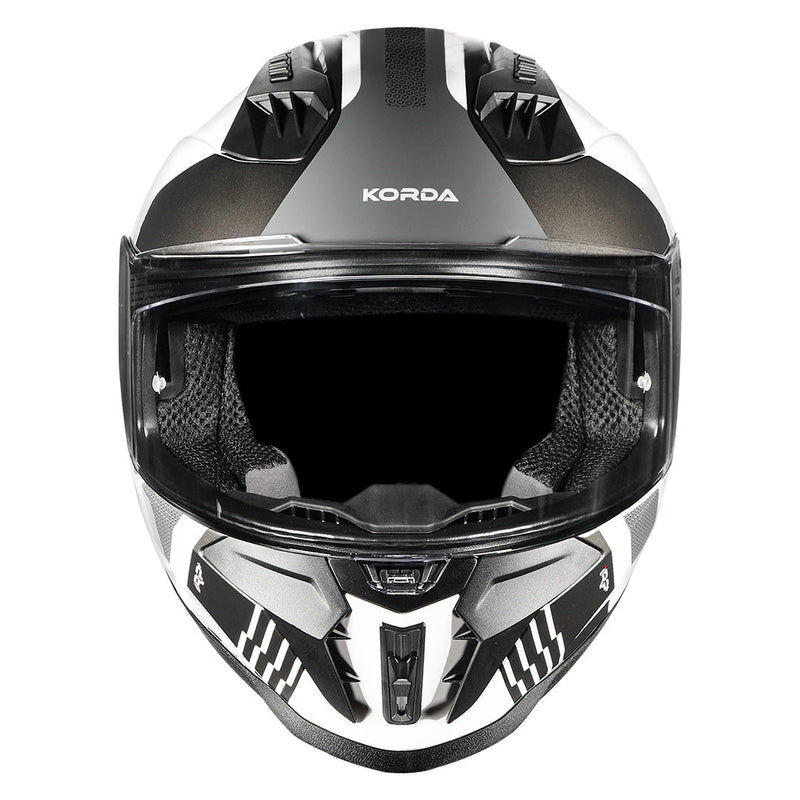 Korda Evo Styx Helmet - Gloss White|Grey