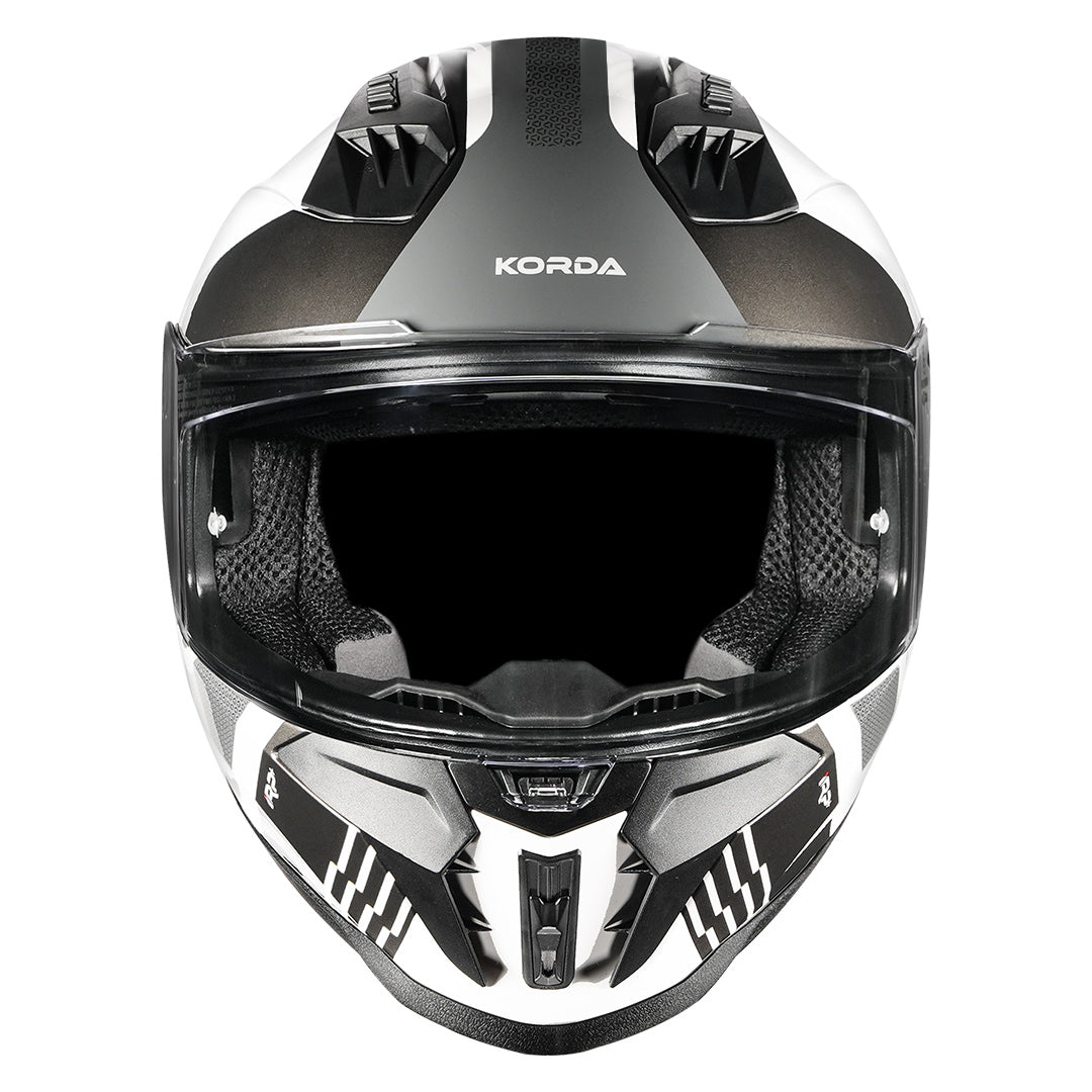 Korda Evo Styx Helmet - Gloss White|Grey