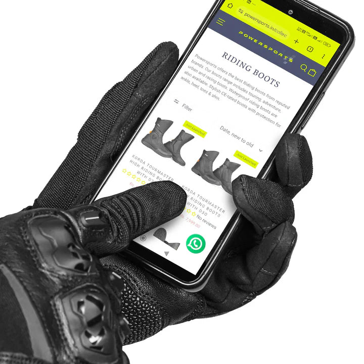 Korda Hybrid Riding Gloves - Black