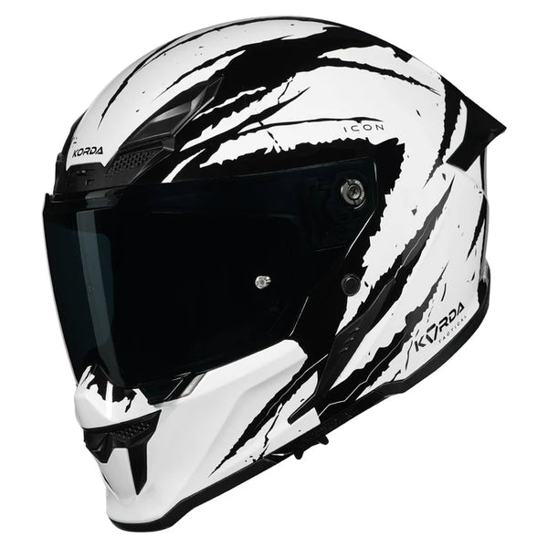 Korda Icon Fallout Helmet (Gloss White)