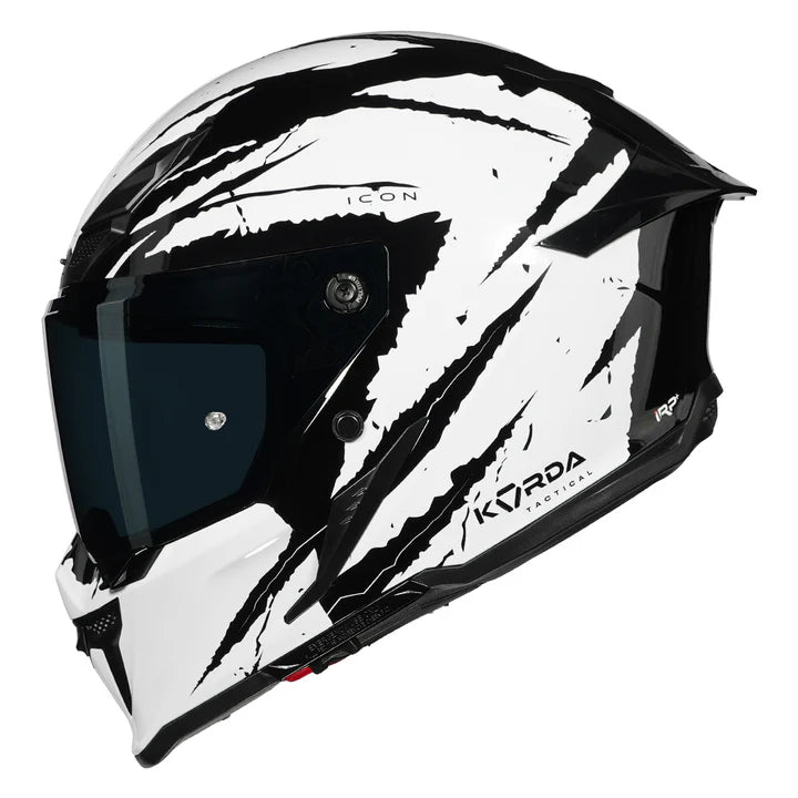 Korda Icon Fallout Helmet (Gloss White)