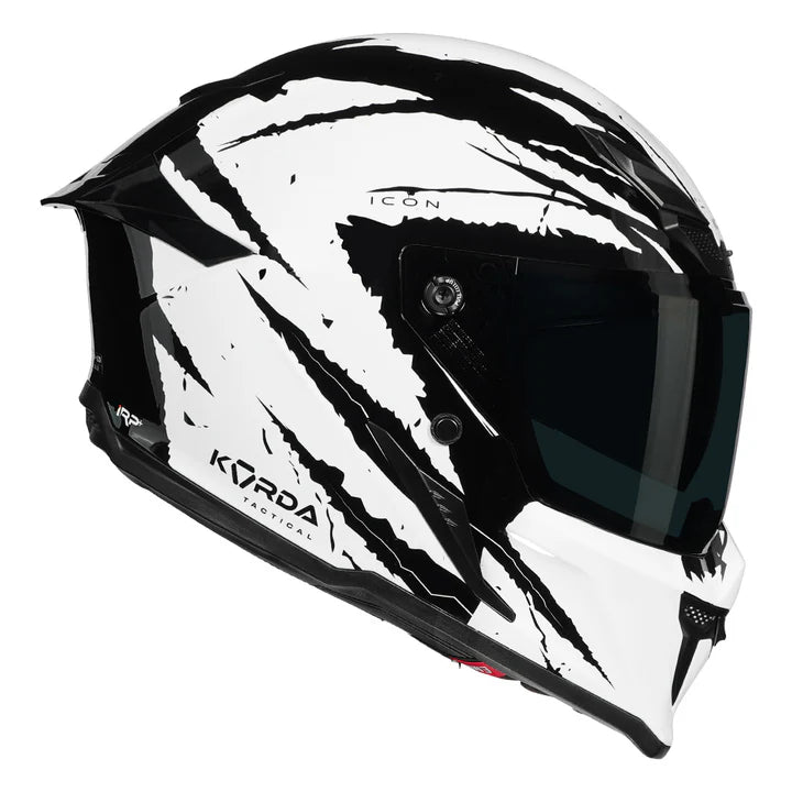 Korda Icon Fallout Helmet (Gloss White)