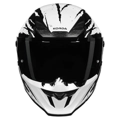 Korda Icon Fallout Helmet (Gloss White)