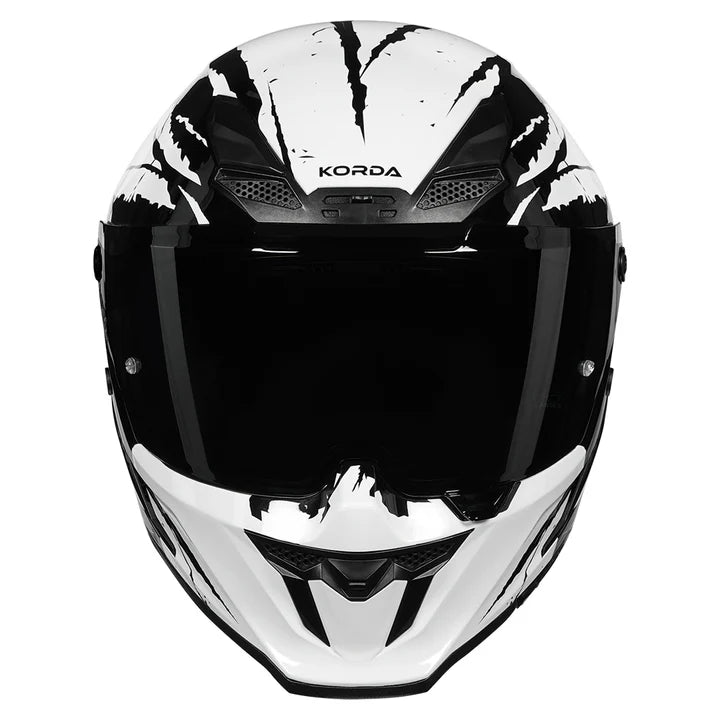 Korda Icon Fallout Helmet (Gloss White)