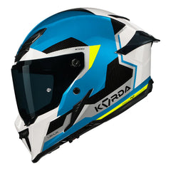 Korda Icon Lemur Helmet (Gloss White/Blue)