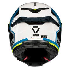 Korda Icon Lemur Helmet (Gloss White/Blue)