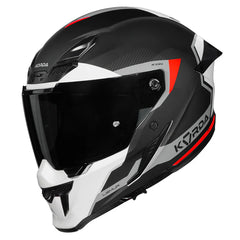 Korda Icon Lemur Helmet (Matt Red)
