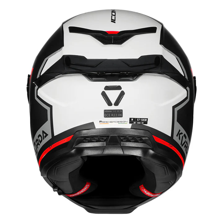 Korda Icon Lemur Helmet (Matt Red)
