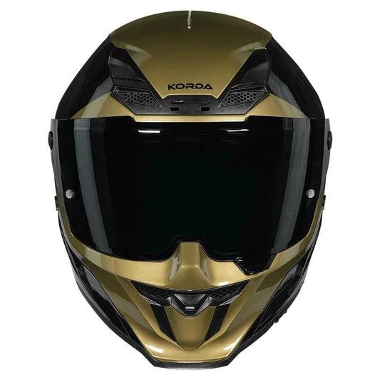 Korda Icon NYX Glossy Helmet - Gold Black