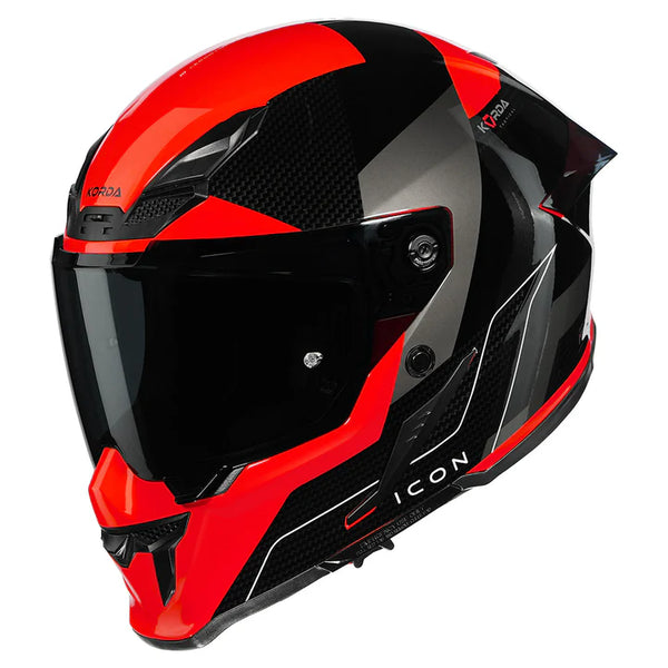 Korda Icon NYX Helmet (Blk/Red)