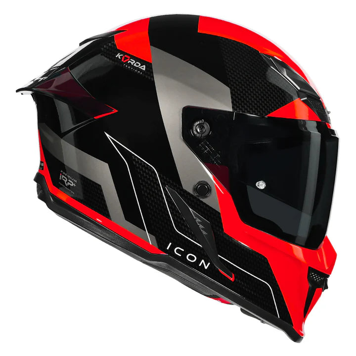 Korda Icon NYX Helmet (Blk/Red)