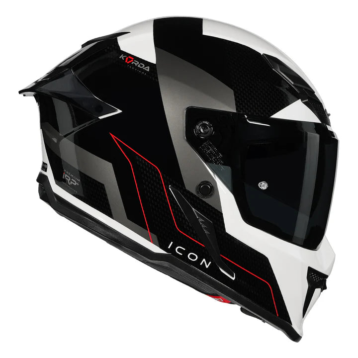 Korda Icon NYX ( Glossy white) Helmet