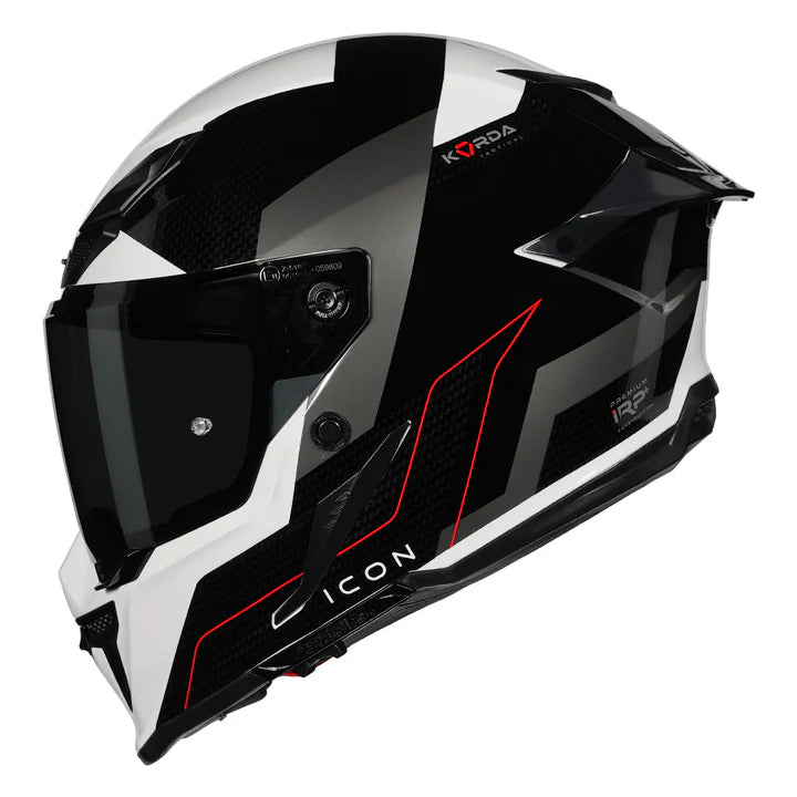 Korda Icon NYX ( Glossy white) Helmet