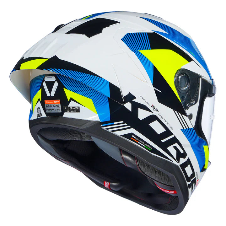 Korda Sonic GP Brave Helmet (Fluorescent Yellow)