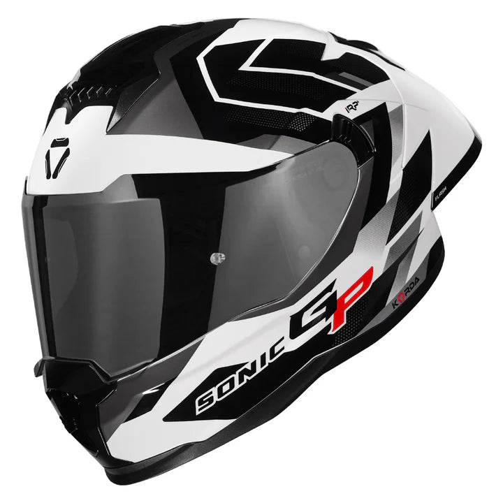Korda Sonic GP Flash Helmet (White)