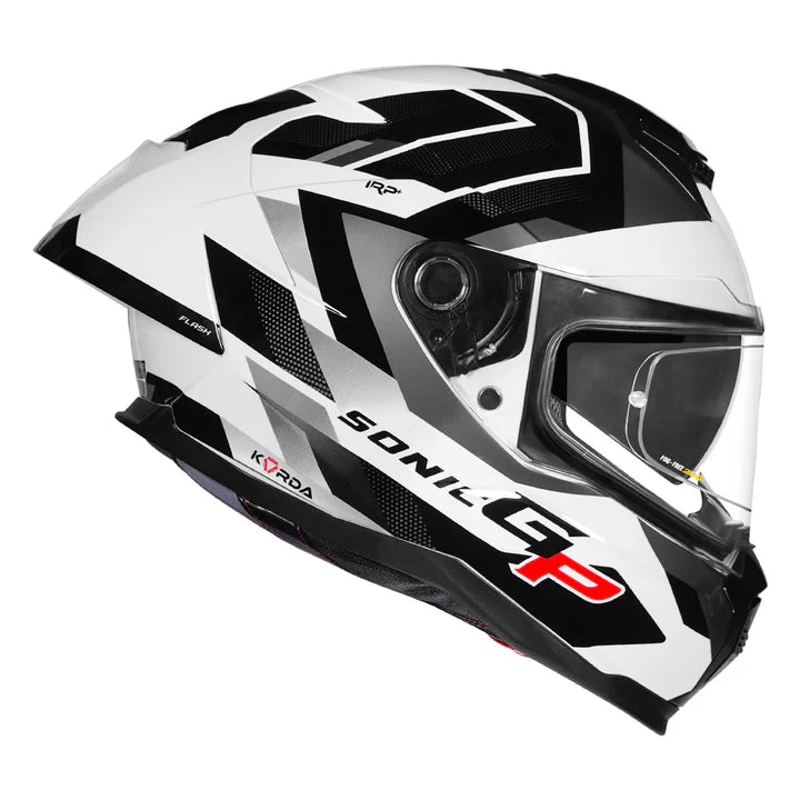 Korda Sonic GP Flash Helmet (White)