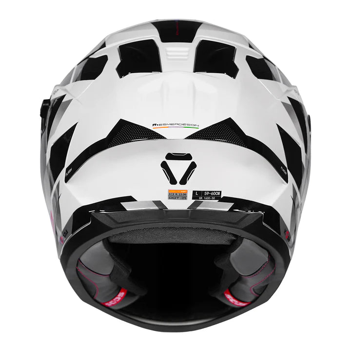 Korda Sonic GP Flash Helmet (White)