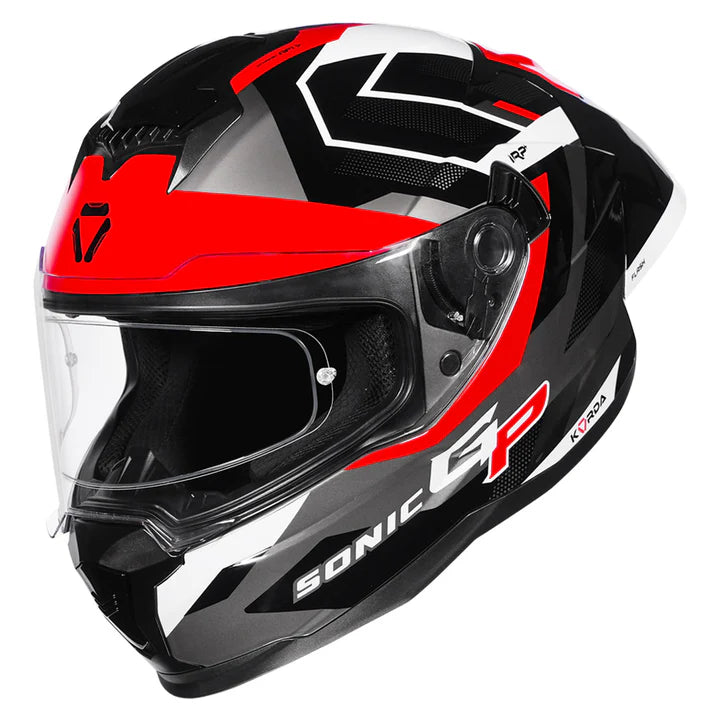 Korda Sonic GP Flash Helmet (Red)
