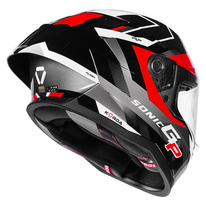 Korda Sonic GP Flash Helmet (Red)