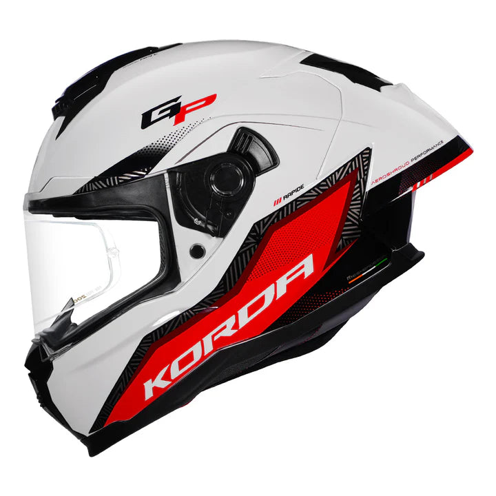 Korda Sonic GP Rapide Helmet (Red)