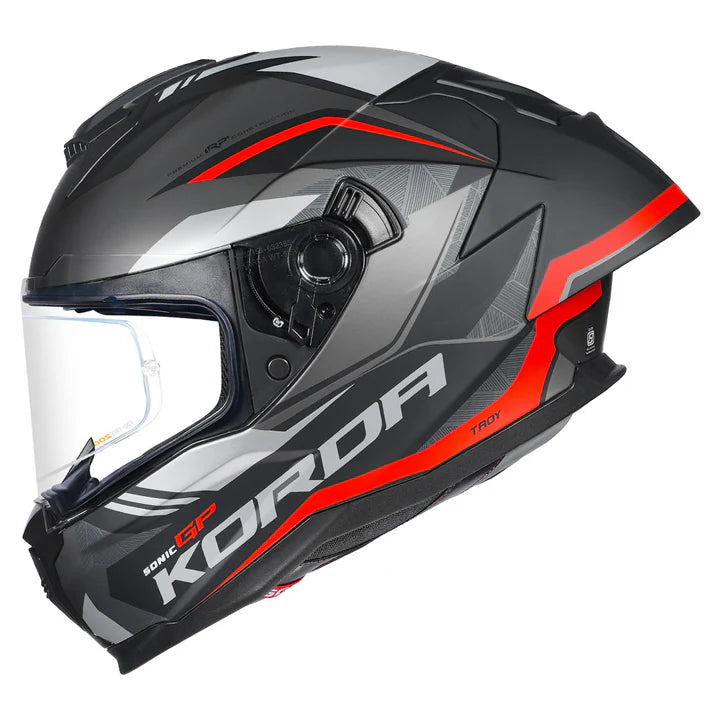 Korda Sonic GP Troy Helmet (Red)