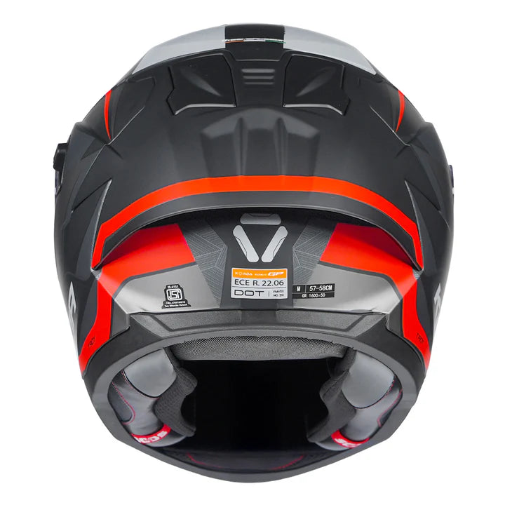 Korda Sonic GP Troy Helmet (Red)