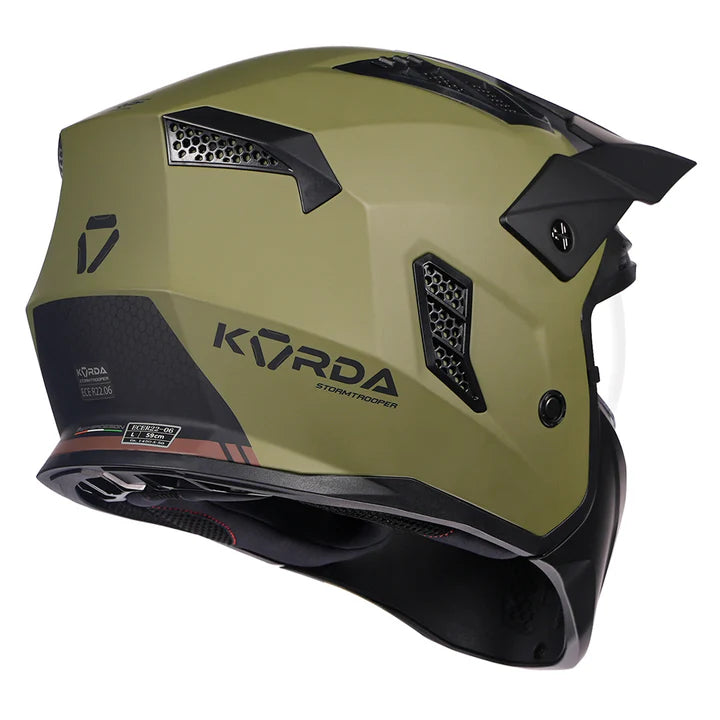 Korda Stormtrooper Solid Matt Black Militry Green