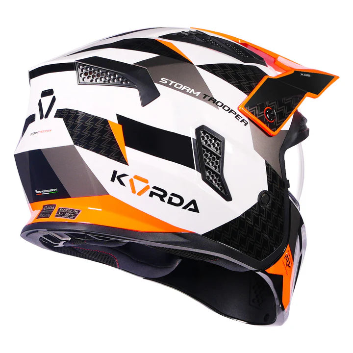Korda Stormtrooper Xoe - Gloss White FL. Orange