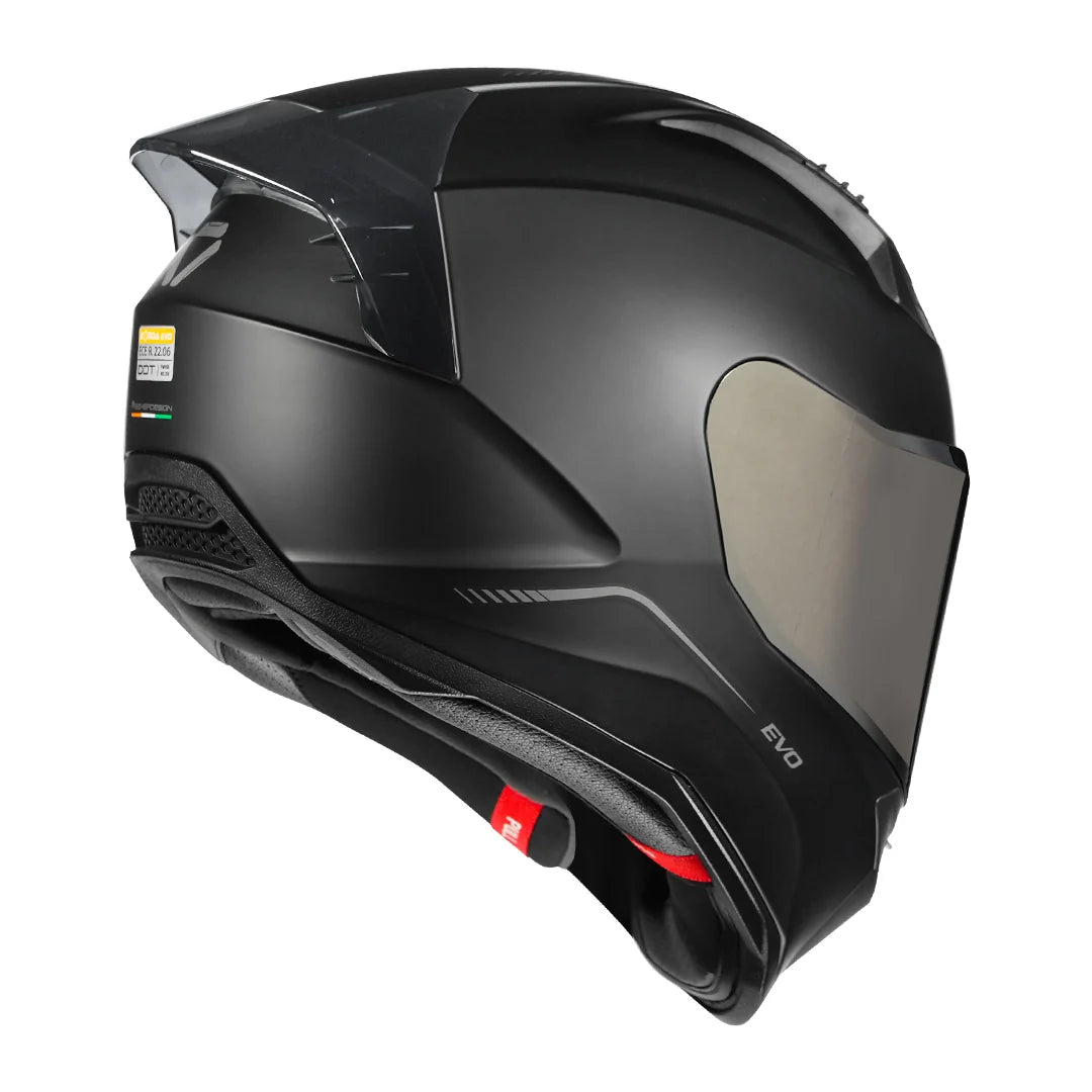 Korda Evo Solid Matt Black Helmet