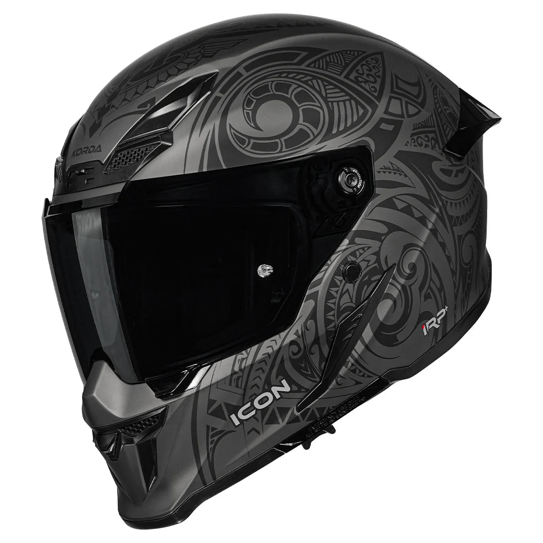 Korda Icon Maori Helmet - Matt Grey