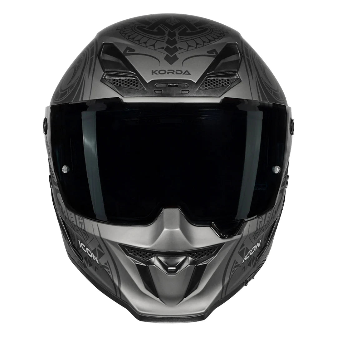 Korda Icon Maori Helmet - Matt Grey