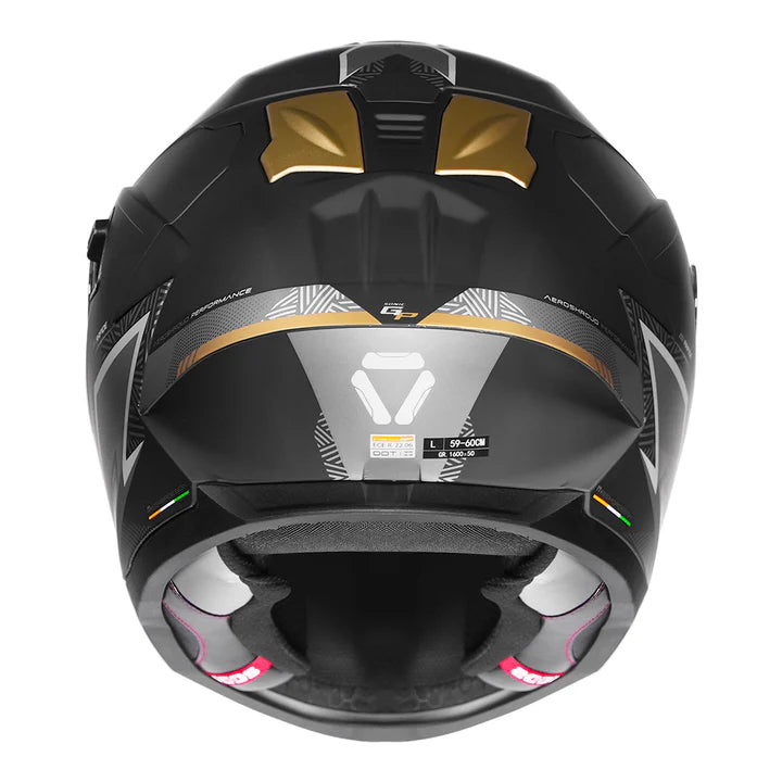 Korda Sonic GP Rapide Helmet (Gold)