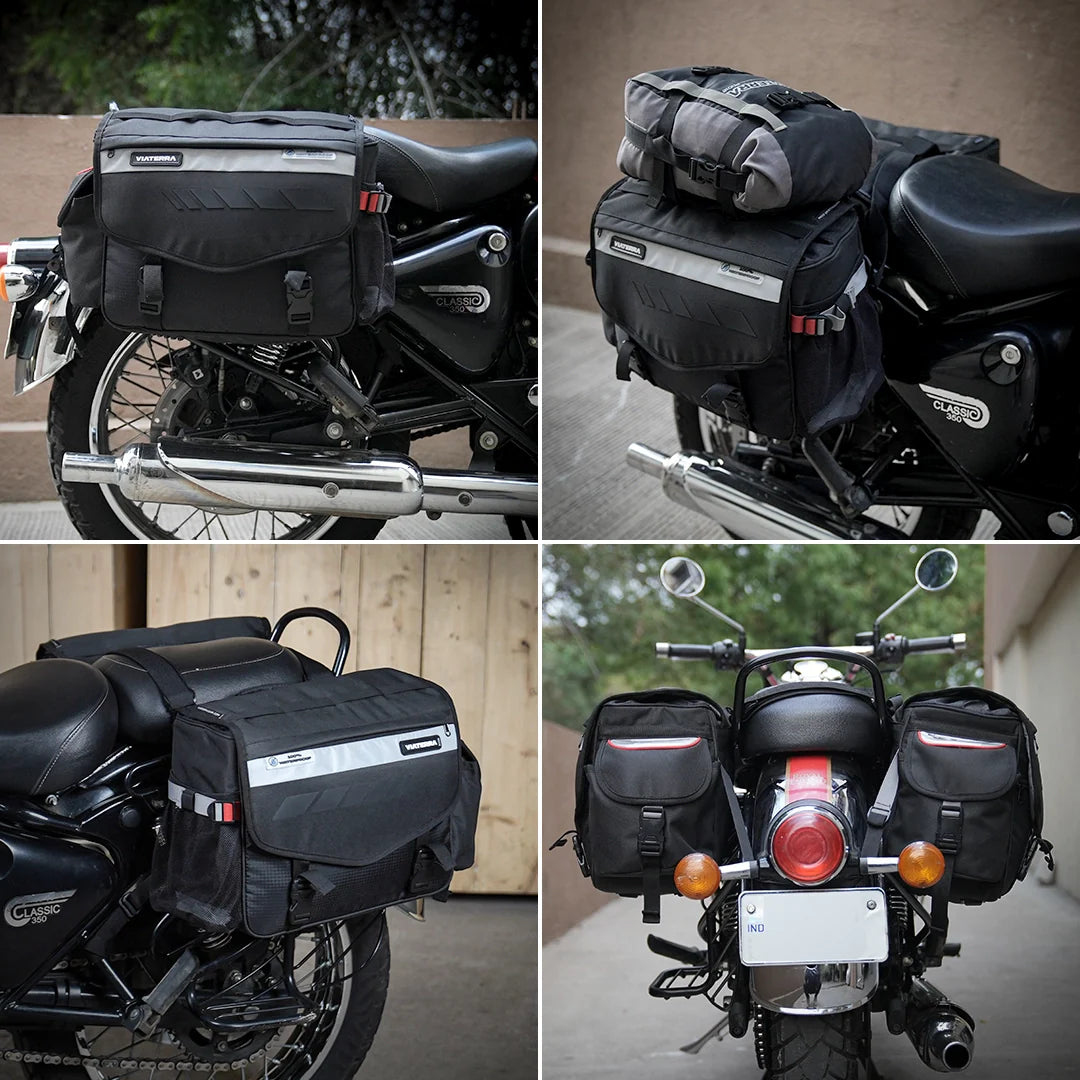 VIATERRA LEH MINI 100% WATERPROOF SADDLEBAGS