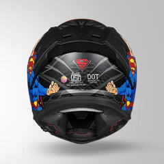STUDDS HELIOS SUPERMAN EDITION BLACK & N1-BLUE