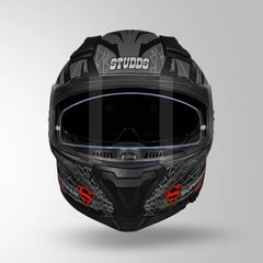 STUDDS HELIOS SUPERMAN EDITION BLACK & N1-BLUE