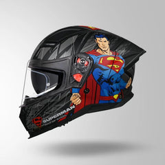 STUDDS HELIOS SUPERMAN EDITION BLACK & N1-BLUE