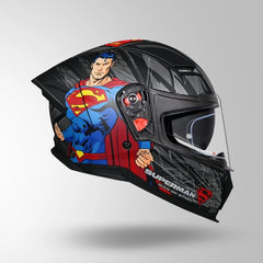 STUDDS HELIOS SUPERMAN EDITION BLACK & N1-BLUE