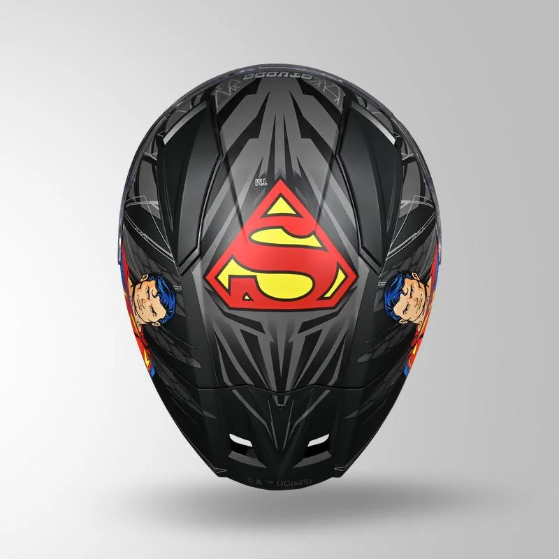 STUDDS HELIOS SUPERMAN EDITION BLACK & N1-BLUE