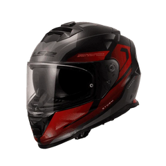 LS2 FF800 STORM II KRONOS RED GREY