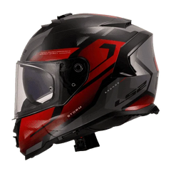 LS2 FF800 STORM II KRONOS RED GREY