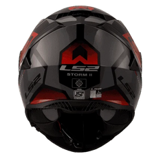 LS2 FF800 STORM II KRONOS RED GREY