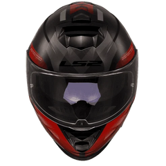 LS2 FF800 STORM II KRONOS RED GREY