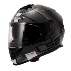LS2 STORM II EPIC BLACK WHITE