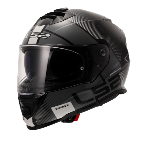 LS2 STORM II EPIC BLACK WHITE